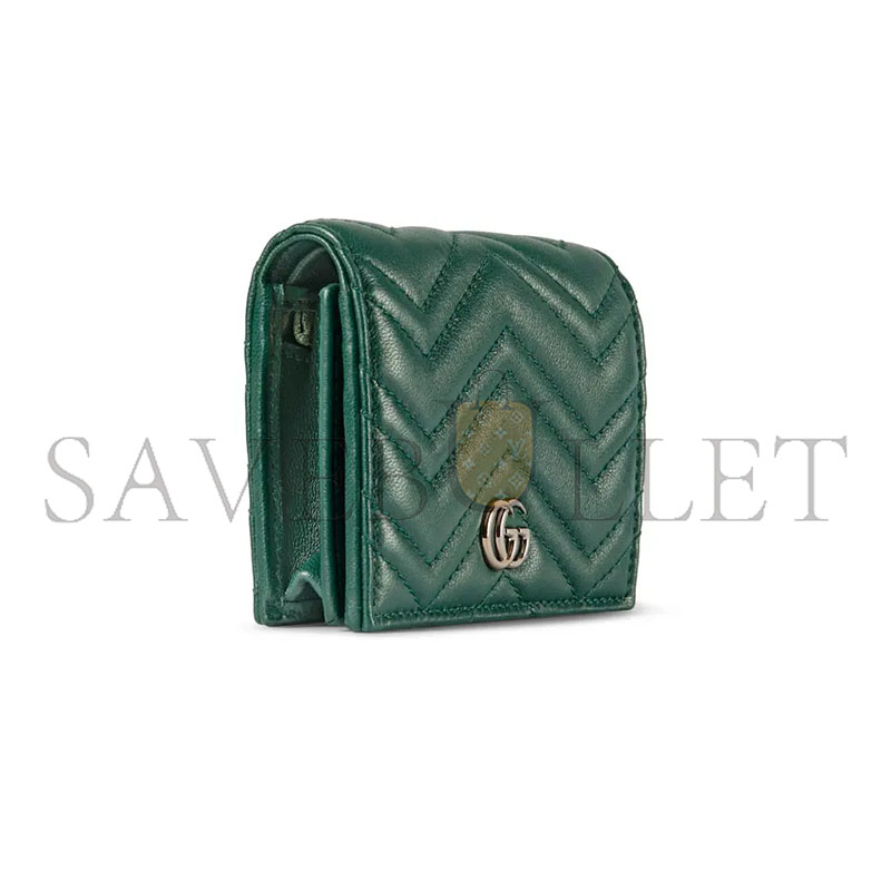 GUCCI GG MARMONT CARD CASE WALLET 466492 (17.5*11cm)